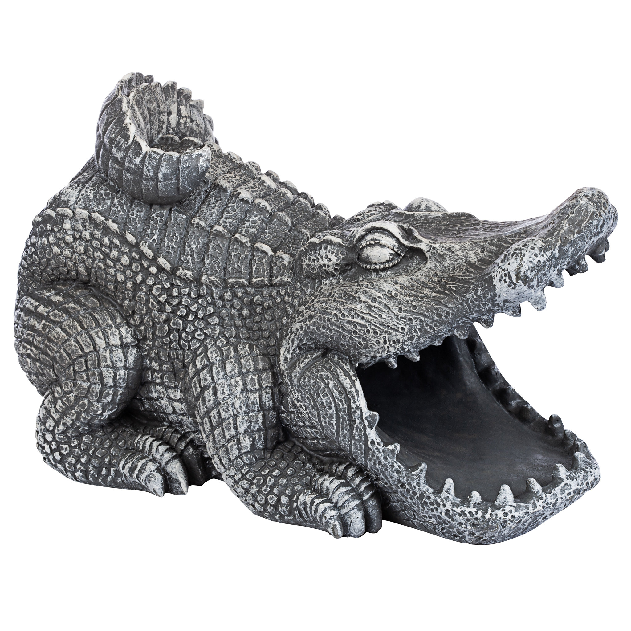 Design Toscano Swamp Alligator Gutter Guardian Downspout Statue & Reviews Wayfair