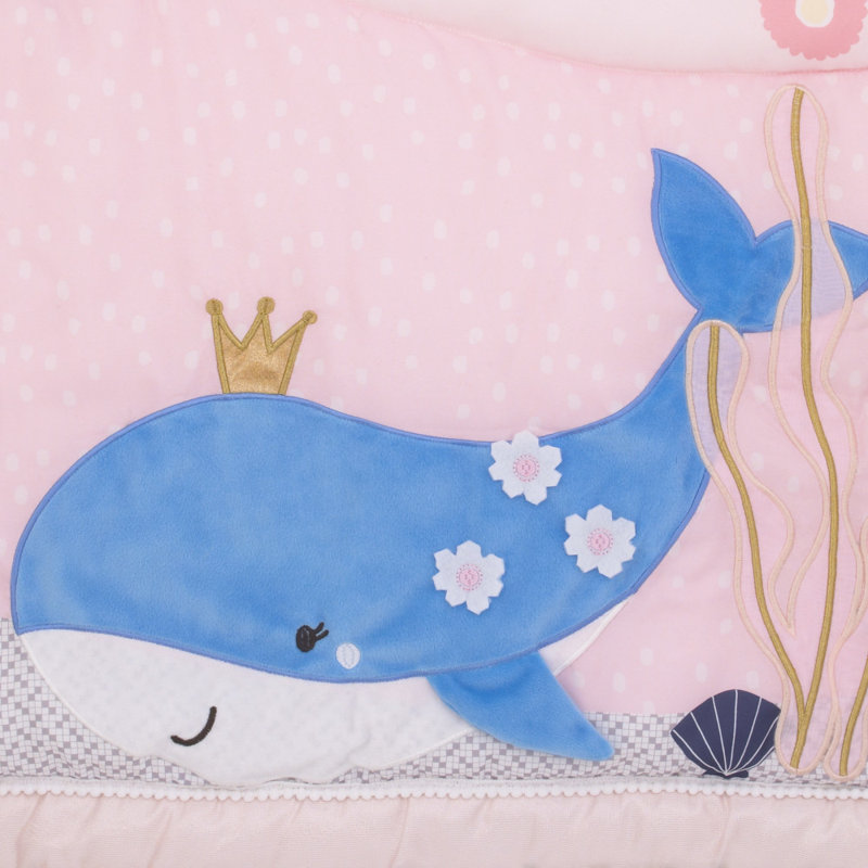 narwhal crib bedding