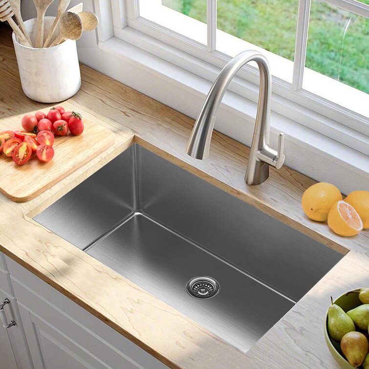 Commercial Kitchen Sink-Simple sink-domestic kitchen stainless steel sink-single tank with stand-wash basin-commercial stainless steel sink 