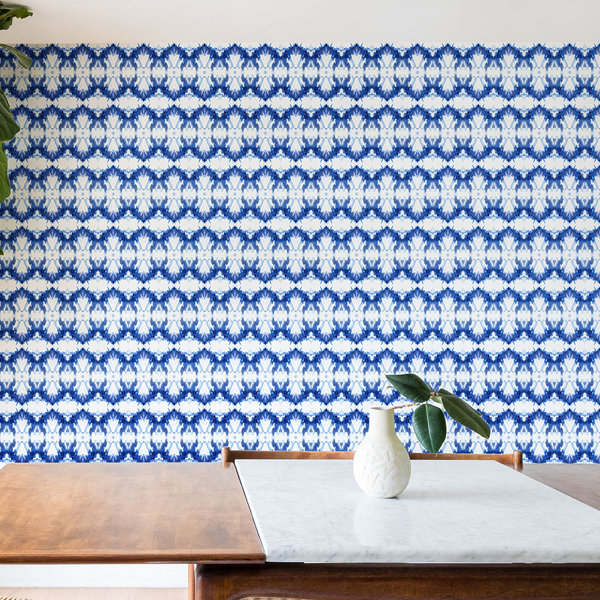 East Urban Home Schatzi Water Love Matte Peel And Stick Wallpaper