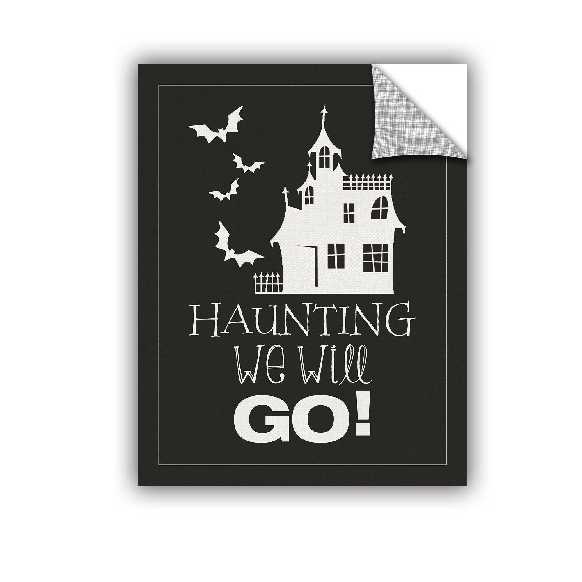 The Holiday Aisle Mayberry Fall Sentiments Haunting Removable Wall Decal Wayfair