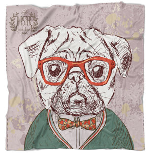 pug blankets for sale