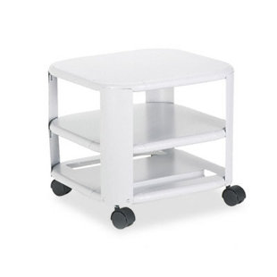 Three-Shelf Mobile Printer Stand