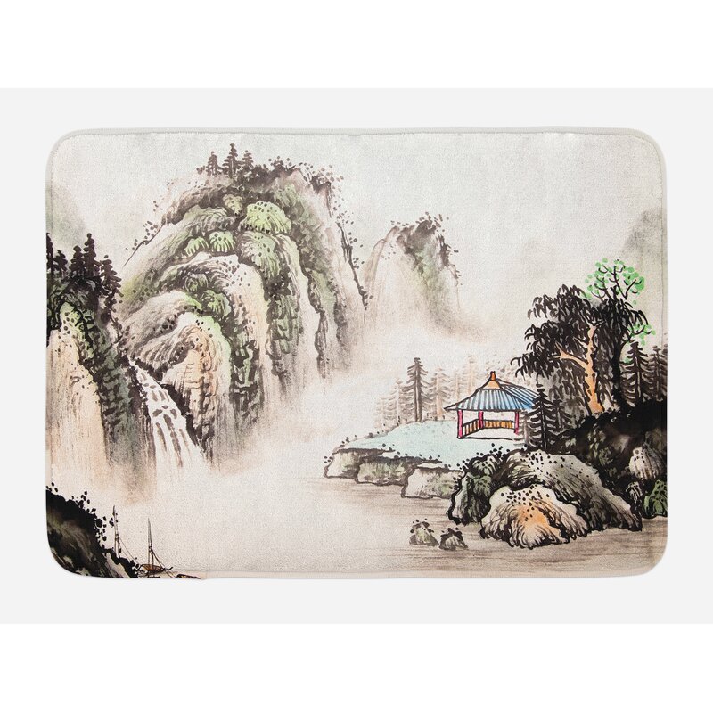 East Urban Home Ambesonne Ancient China Bath Mat By Chinese