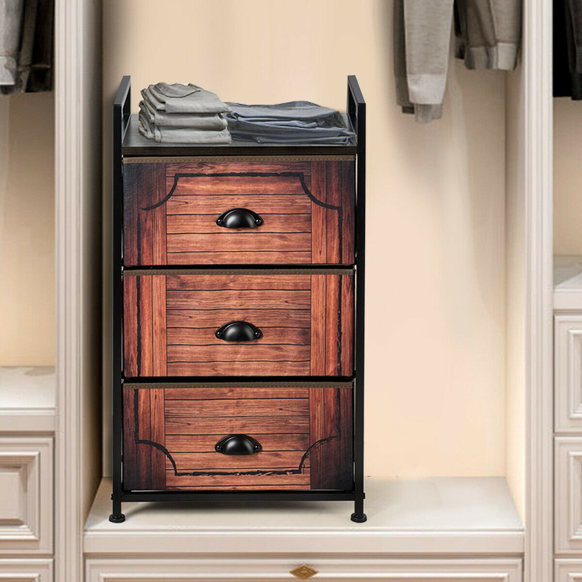 Union Rustic Miskell Storage Tower 3 Drawer Nightstand Reviews Union Rustic Miskell Storage Tower 3