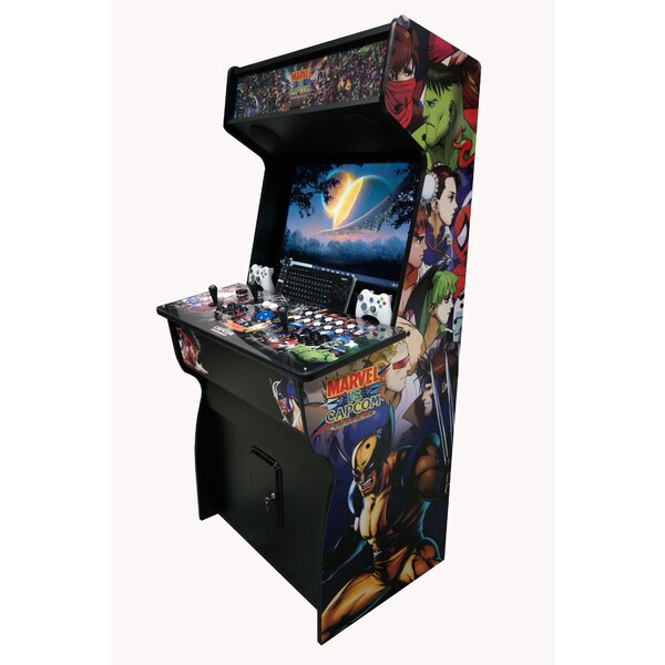 N2fun Mame Hyperspin Marvel Vs Capcom Upright Arcade Game Wayfair