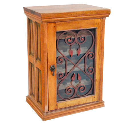 19 Bottle Floor Wine Cabinet