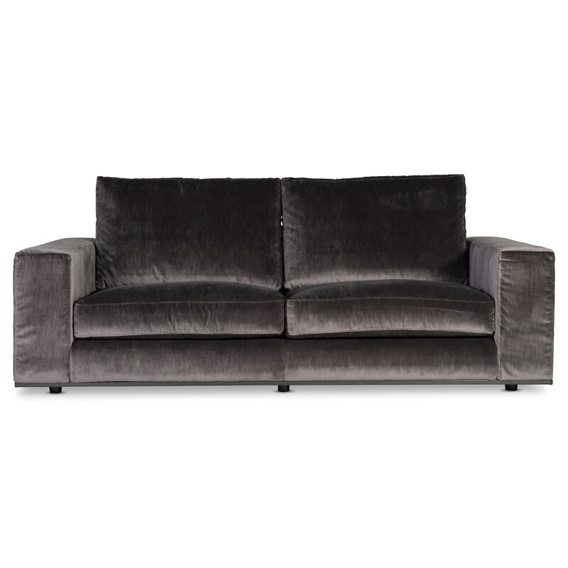 Orren Ellis Alasteir 80 5 Wide Square Arm Sofa Wayfair