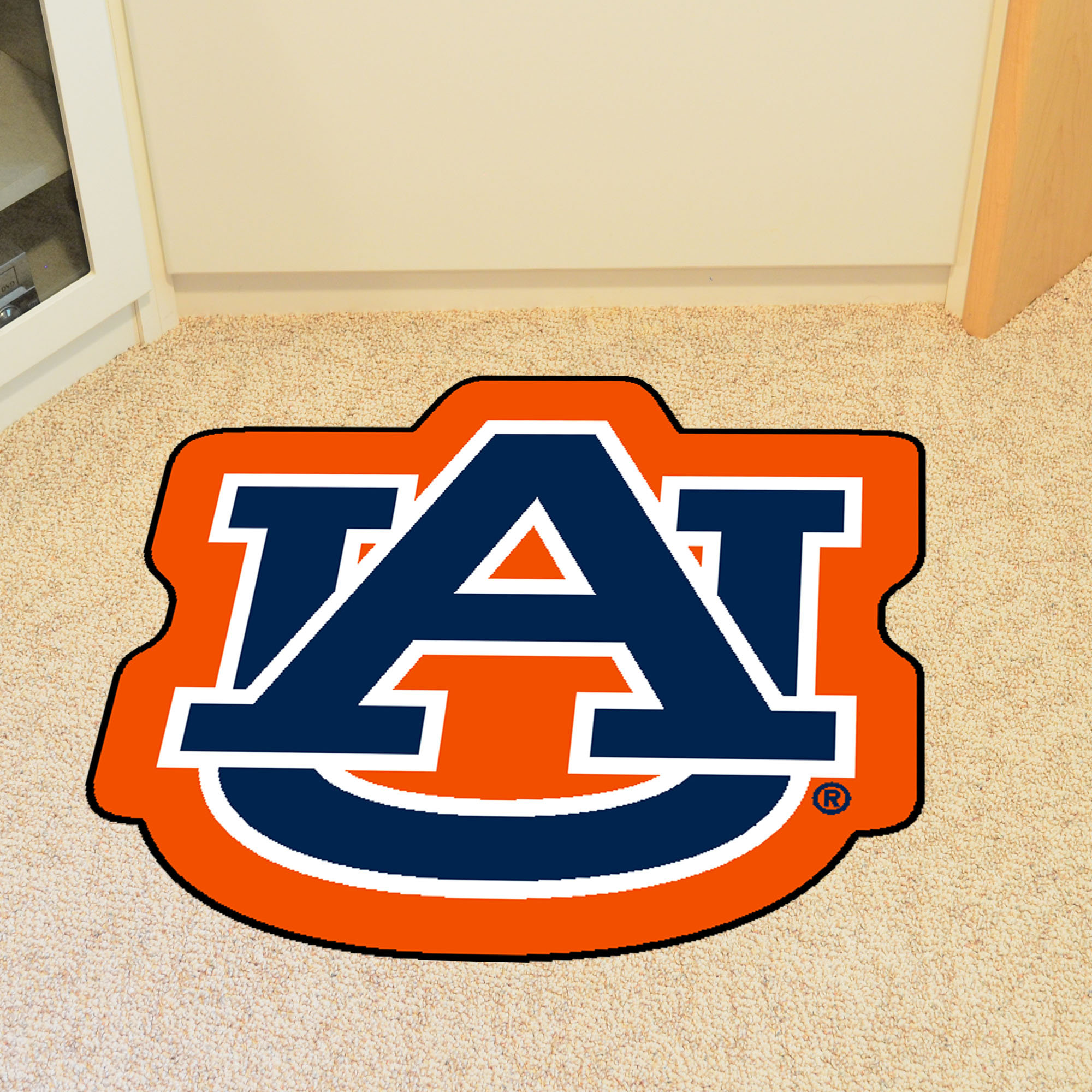 FANMATS NCAA Auburn University Mascot 40 in. x 30 in. Non-Slip Indoor Door  Mat | Wayfair