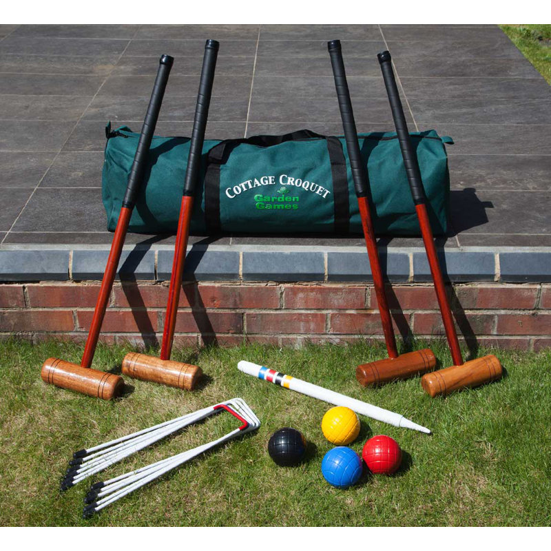 Freeport Park Cottage Croquet Set Wayfair Co Uk