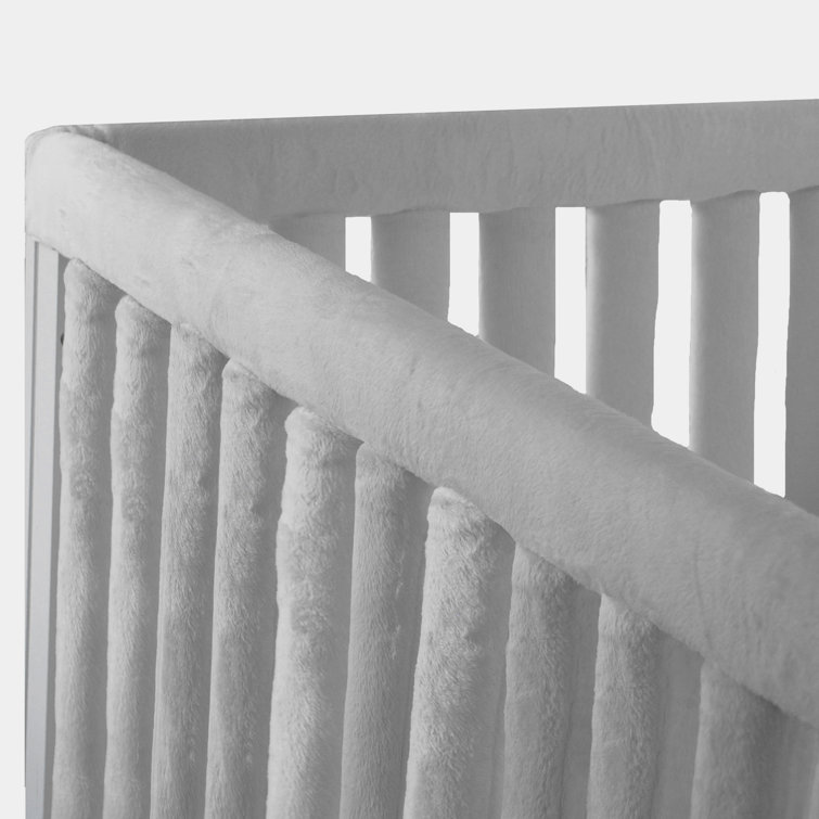 minky crib bumper