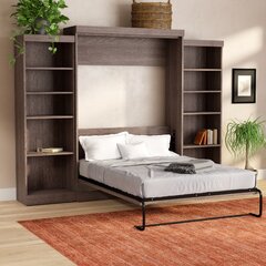 Murphy bed, Pull-out bed, Foldaway bed, Hidden bed 140x200 Vertical Wallbed 