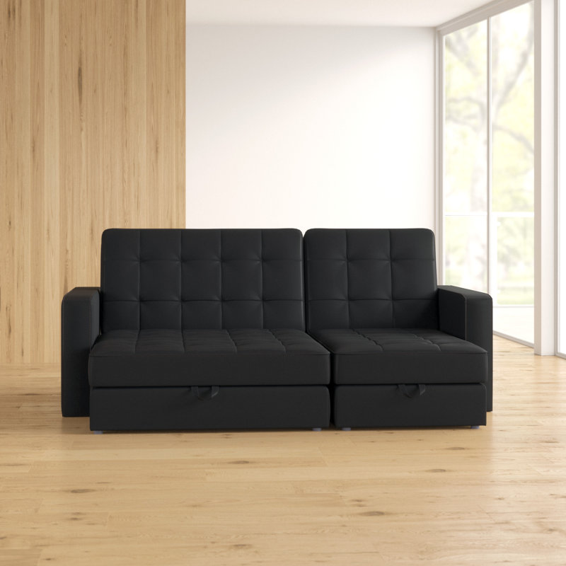 Zipcode Design Tiara 3 Seater Fold Out Sofa Bed Reviews