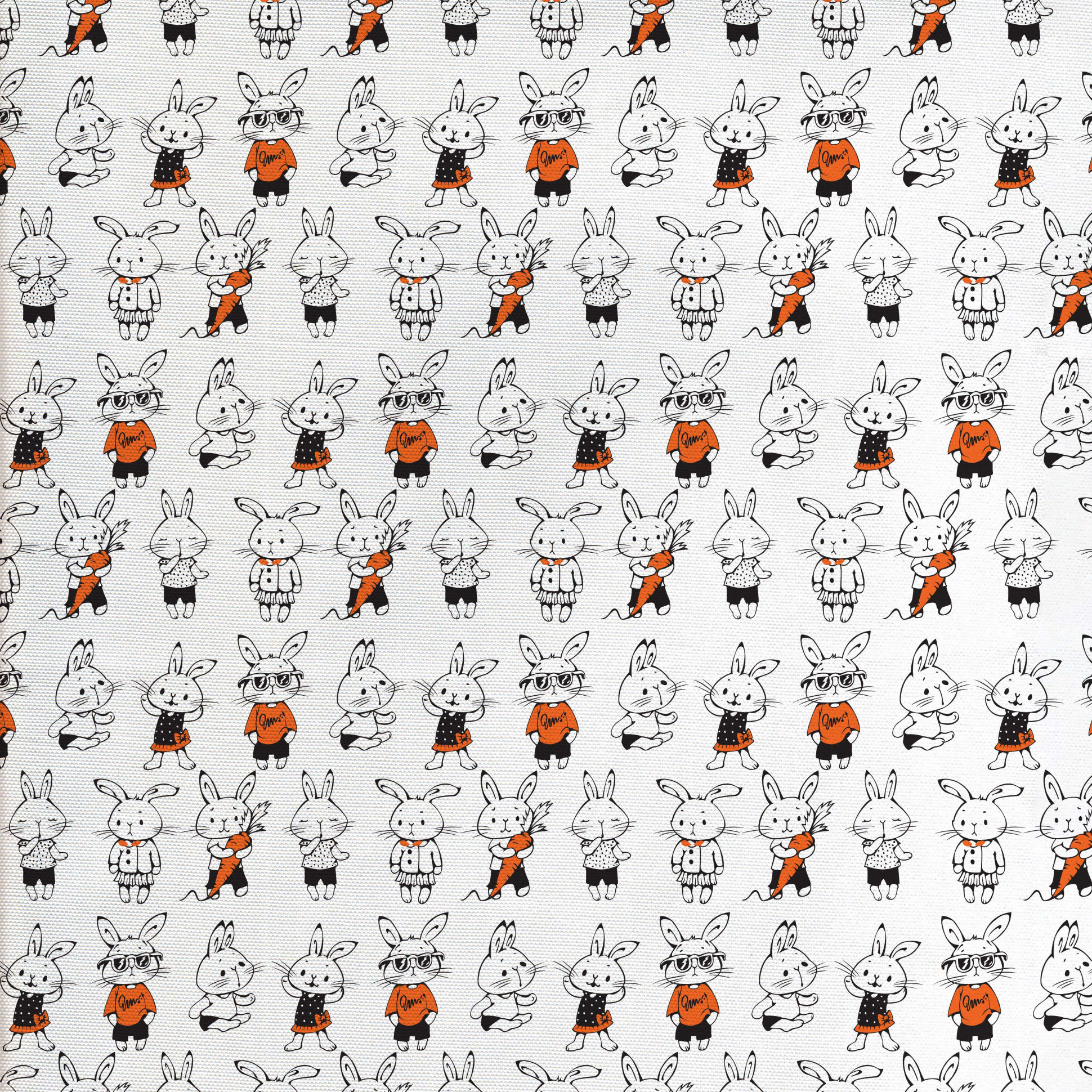 East Urban Home Funny Fabric | Wayfair