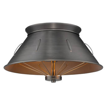 Joss Main Dillman 4 Light 17 5 Caged Geometric Semi Flush Mount Reviews Wayfair
