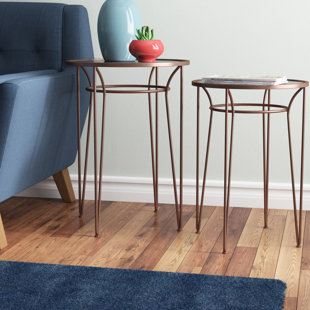 Annalee 2 Piece Nesting Tables by Ivy Bronx New