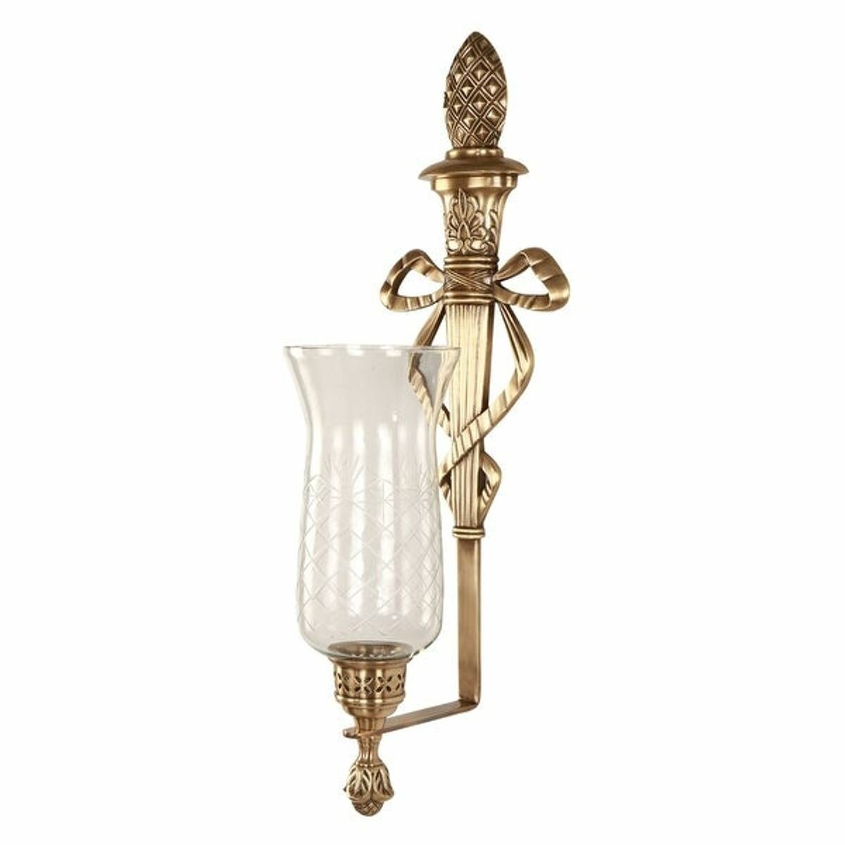 tall metal wall sconce