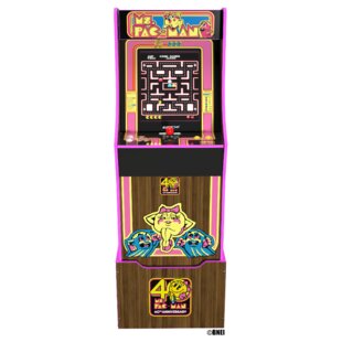 Vtg 90s Klax Atari Button Pin 2" Promo Video Game Hot Pink 