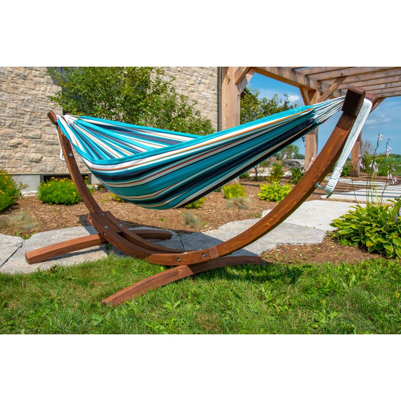 Freeport Park Natalia Double Hammock with Stand & Reviews | Wayfair.co.uk