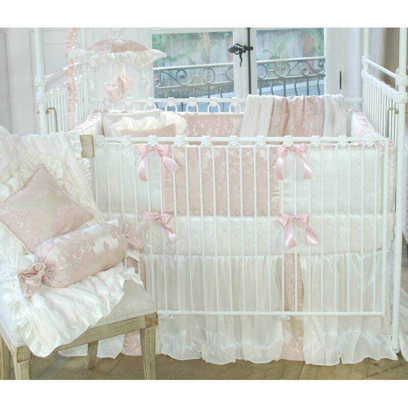 ivory crib bedding set