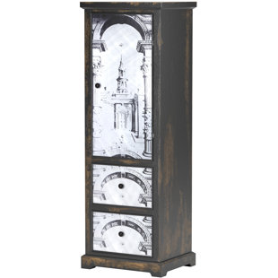 Vitrolles 2 Drawer Tower Accent Cabinet By One Allium Way Vitrolles 2 Drawer Tower Accent Cabinet By One Allium Way