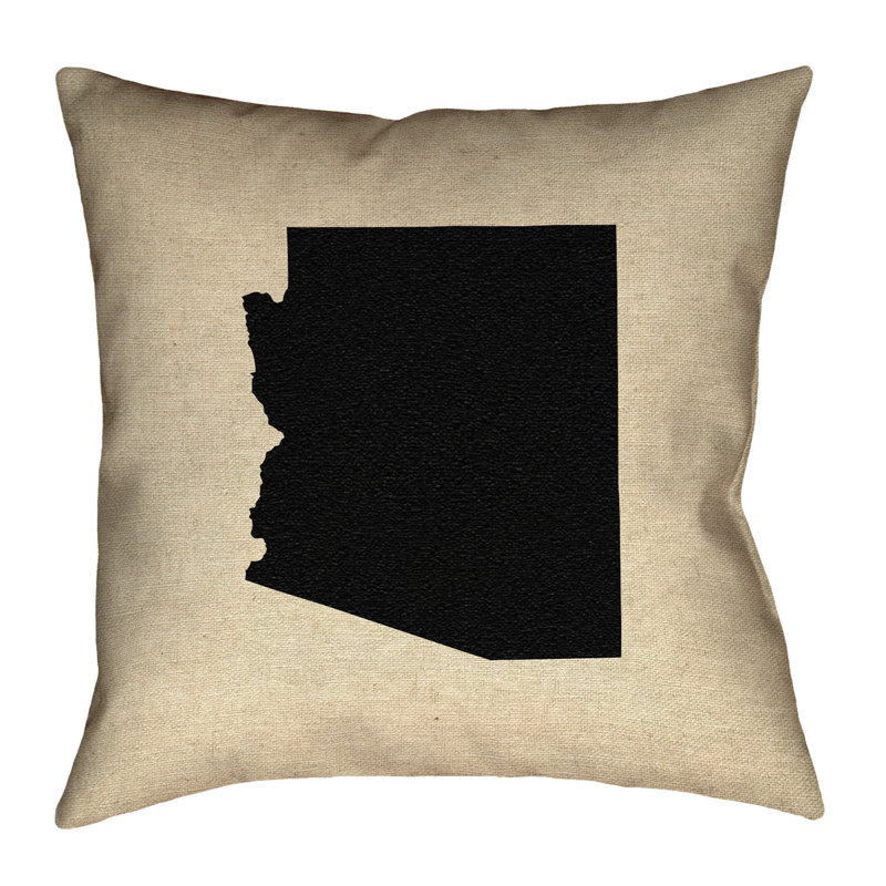 Ivy Bronx Austrinus Square Arizona Canvas In Spun Polyester Double Sided Print Throw Pillow Wayfair