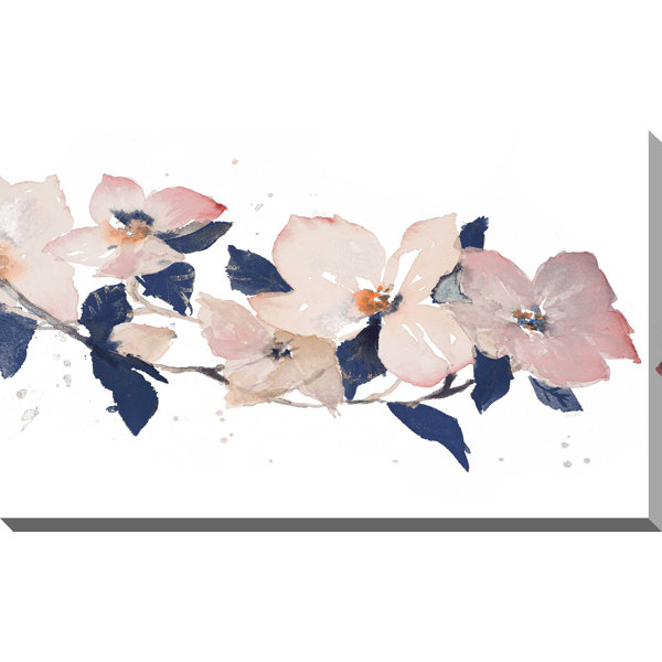 Winston Porter Dogwood Branch Watercolor Painting Print Wayfair
