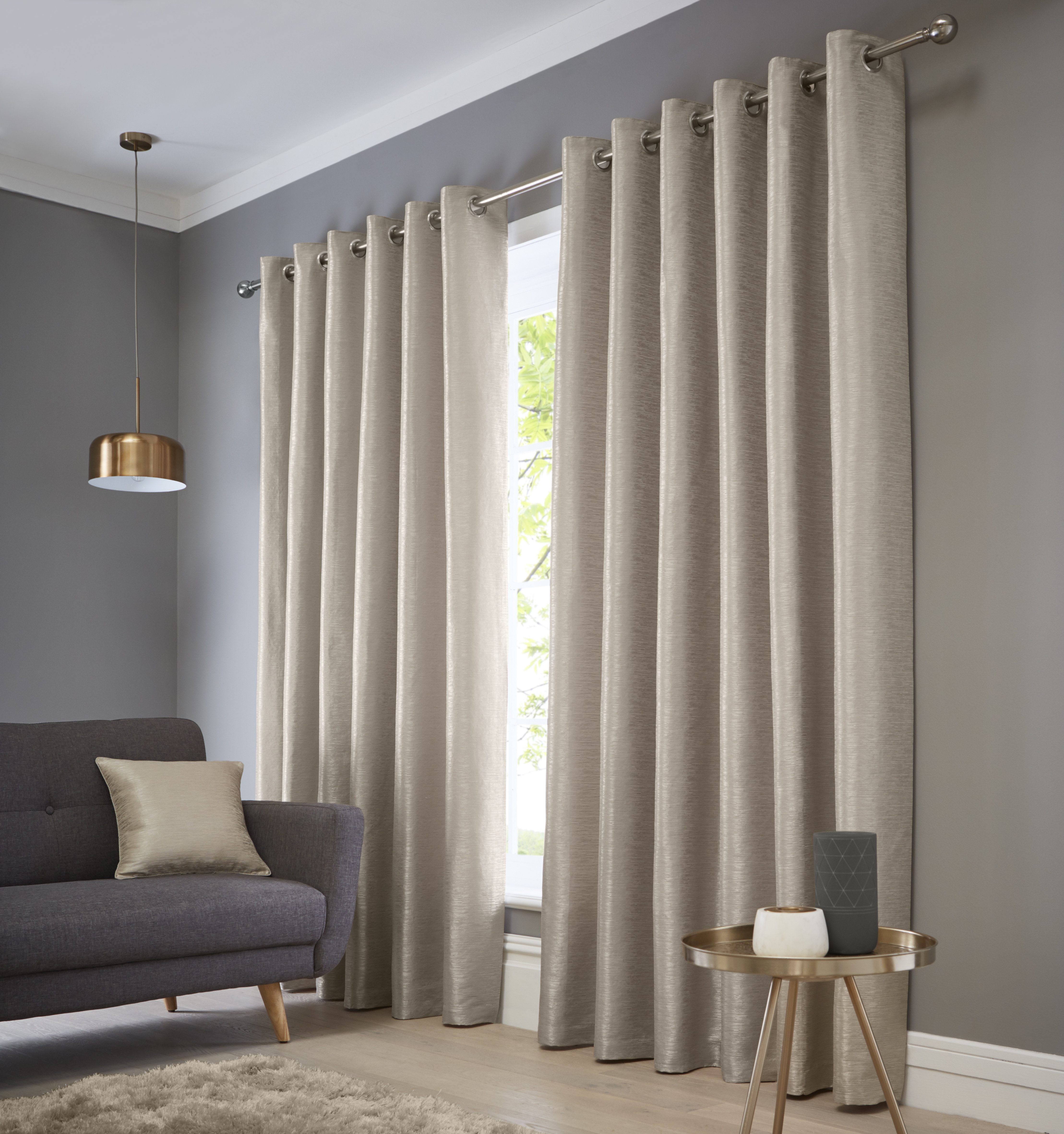 Three Posts Denali Eyelet Room Darkening Thermal Curtains