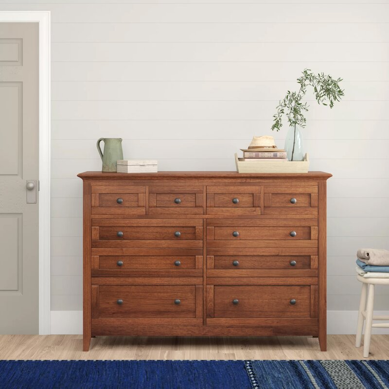 Calila 10 Drawer Double Dresser Reviews Birch Lane