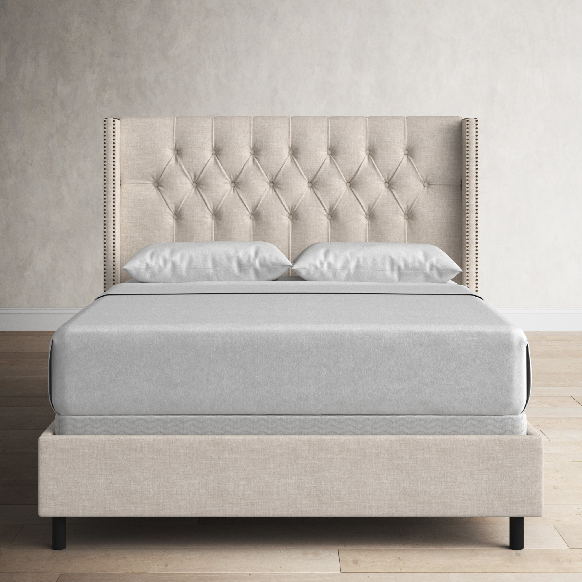 Birch Lane™ Breckin Upholstered Bed & Reviews | Wayfair