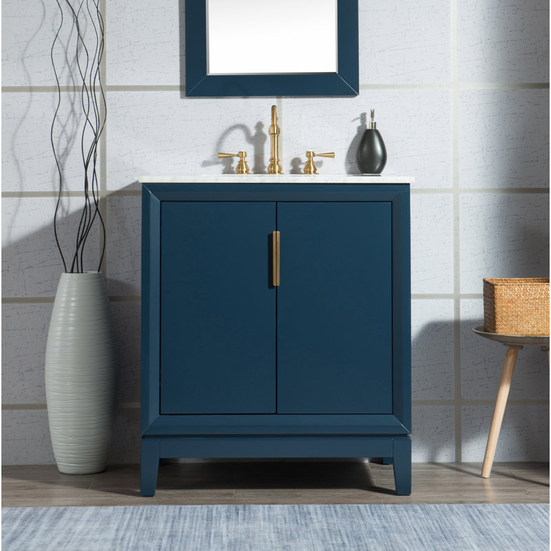 Water Creation Elizabeth 30 Single Bathroom Vanity Set With Mirror Perigold