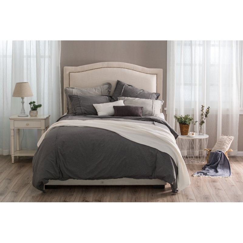Gracie Oaks Colsen Cotton Melange Reversible Duvet Cover Set Wayfair