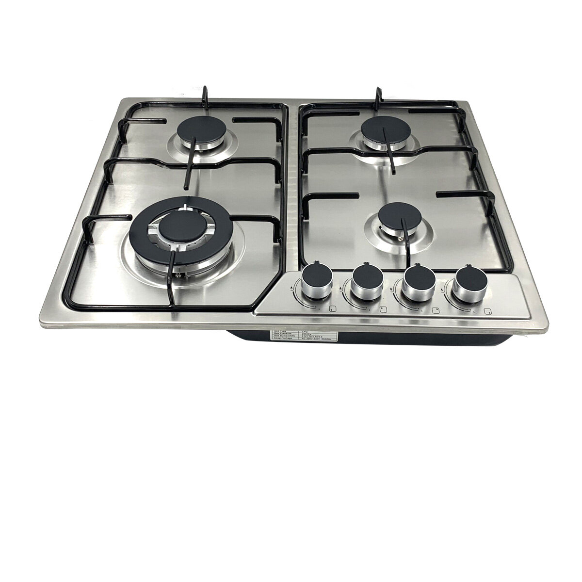 4 burner gas 2 electric stove