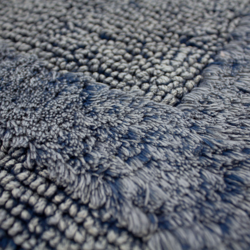 French Connection Hearn Rectangle Cotton Blend Bath Rug Reviews Wayfair