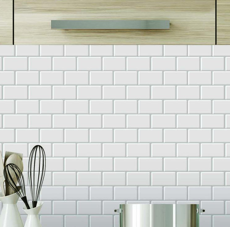 12 X 12 Pvc Peel Stick Subway Tile Reviews Joss Main