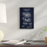 Navy Blue And Gold Wall Art Wayfair