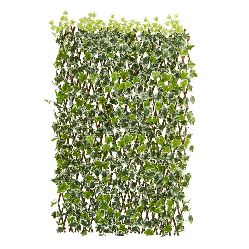 Nearly Natural 3 5 Ft H X W English Ivy Expandable Fence Ft W English Ivy Expandable Fence