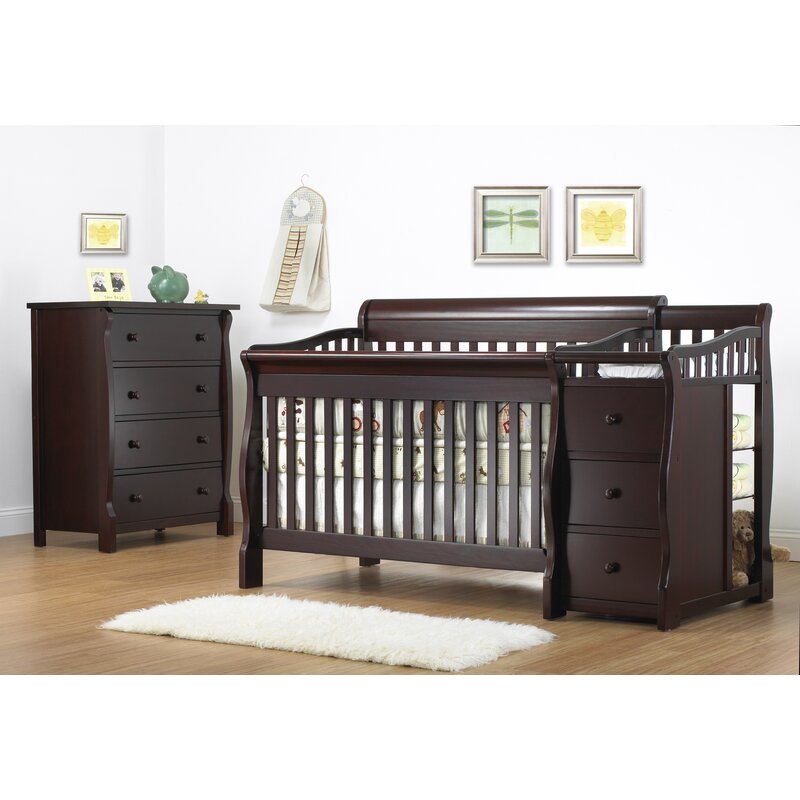 Sorelle Princeton Elite 4 In 1 Convertible Crib And Changer