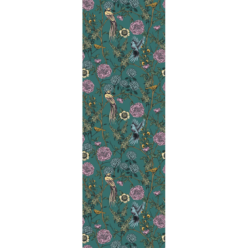 World Menagerie Nautilus Removable Vintage Floral Birds 4 17 L X 25 W Peel And Stick Wallpaper Roll Wayfair Get 5% in rewards with club o! nautilus removable vintage floral birds 4 17 l x 25 w peel and stick wallpaper roll