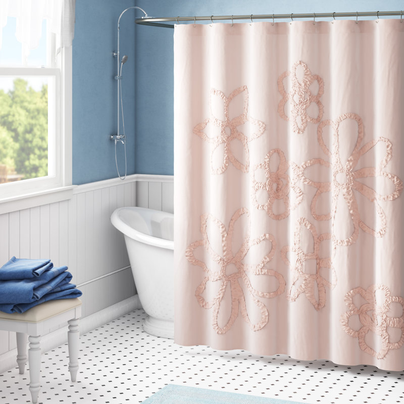 One Allium Way Leonard Single Shower Curtain Reviews Wayfair Ca One Allium Way Leonard Single Shower