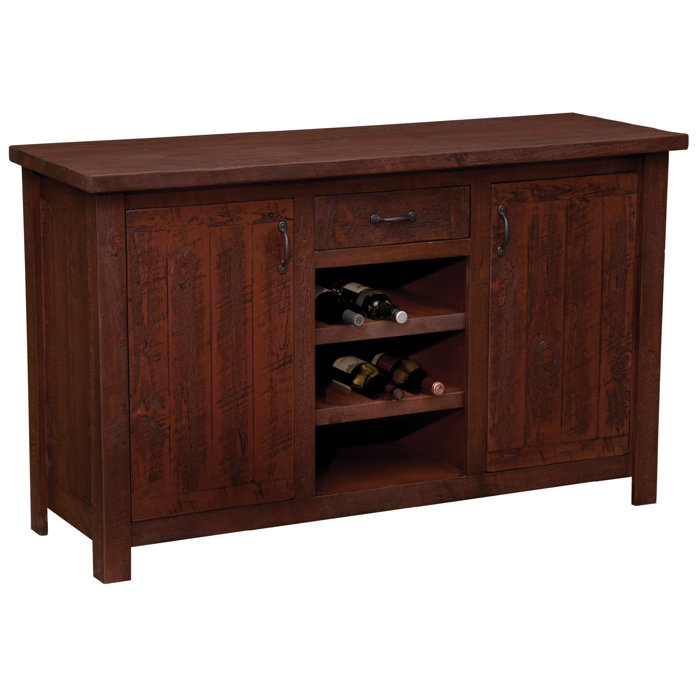 Devereaux Sideboard With Wine Rack Shelves Devereaux Sideboard With Wine Rack Shelves