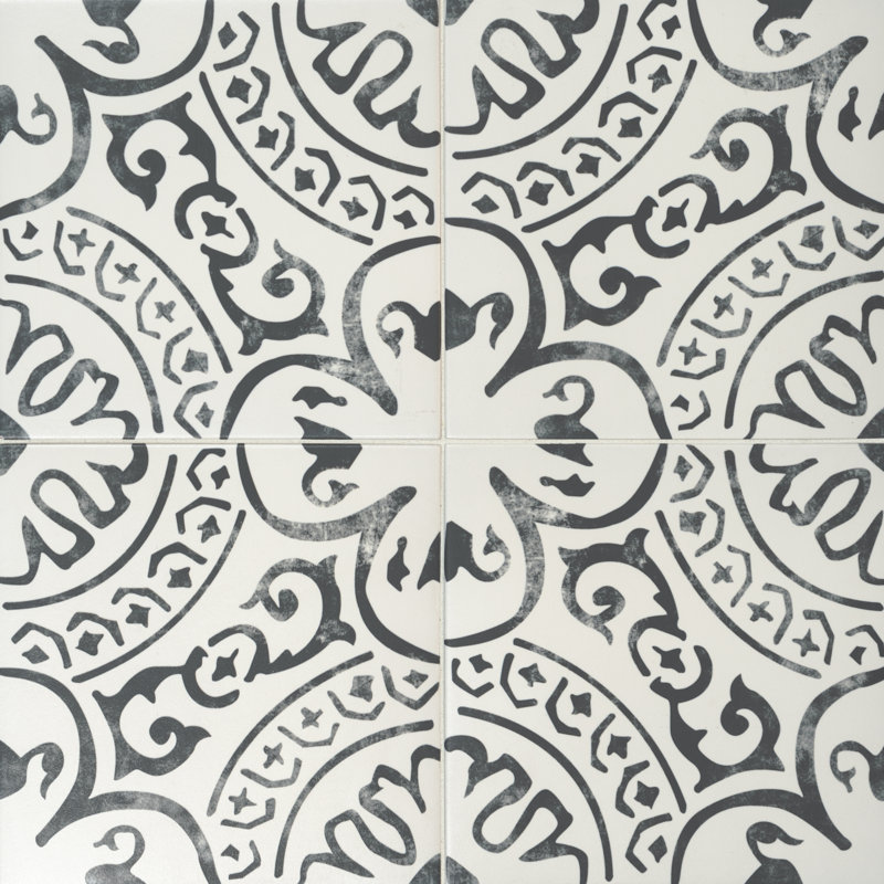 Msi Kenzzi 8 X 8 Porcelain Spanish Wall Floor Tile Reviews Wayfair