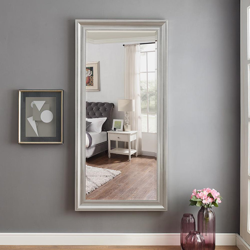 House Of Hampton Baca Beaded Full Length Mirror Wayfair