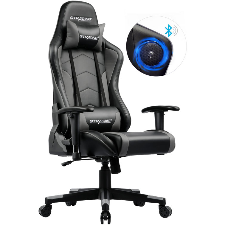gtracing gaming chair with bluetooth speakers instructions