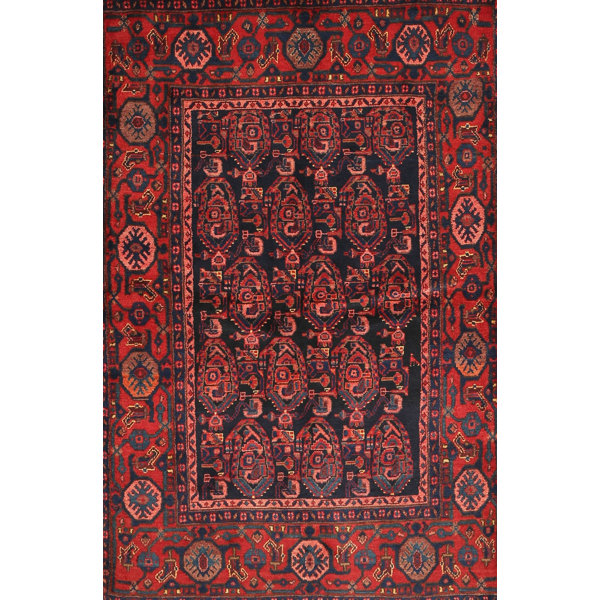 Bloomsbury Market Nessa Traditional Red Black Brown Area Rug Wayfair