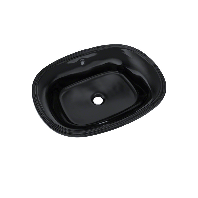 Toto Maris Vitreous China Oval Undermount Bathroom Sink With Overflow Wayfair