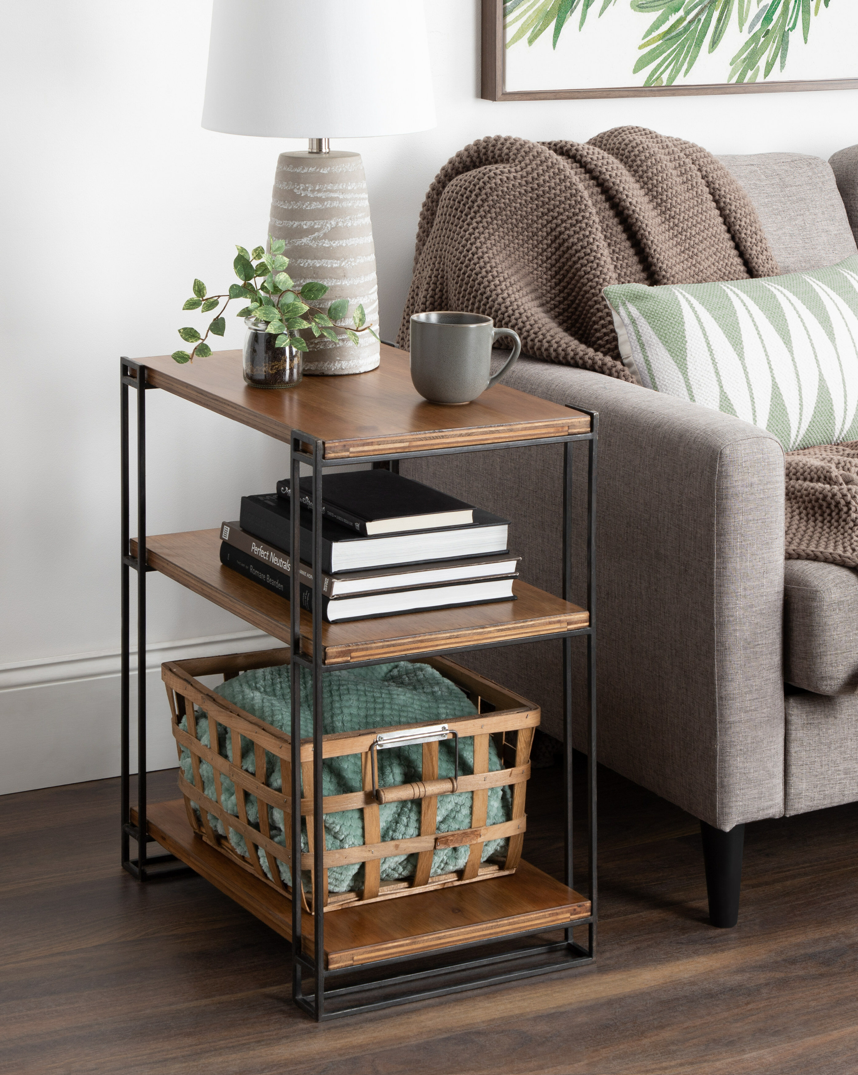 Sled End Table With Storage Reviews Joss Main