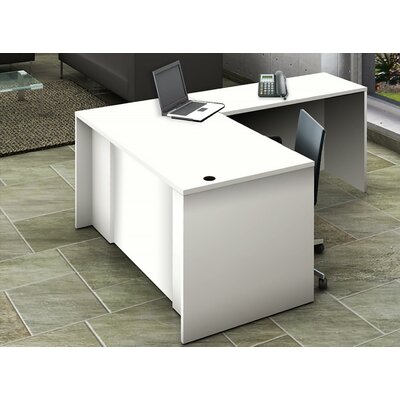 L Shape Executive Desk Ofislite