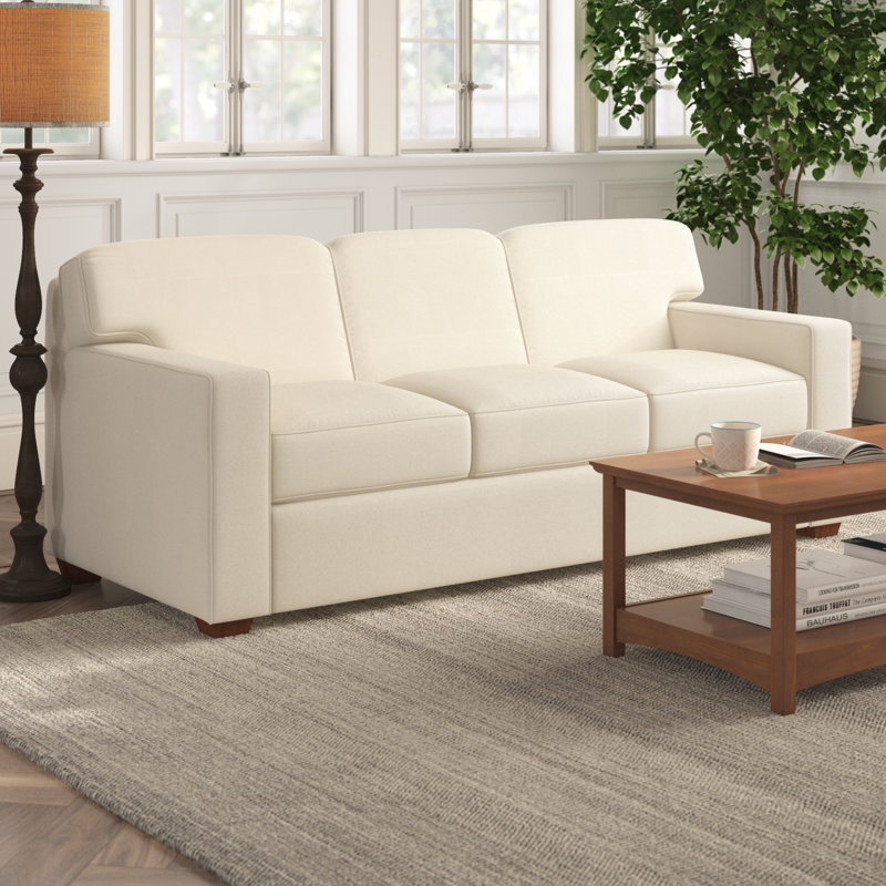 Klaussner Furniture Gillis Cotton 79 Square Arm Sofa Reviews Klaussner Furniture Gillis Cotton 79