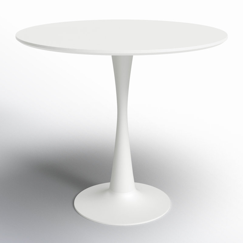 Imperial 36" Pedestal Dining Table Color: White